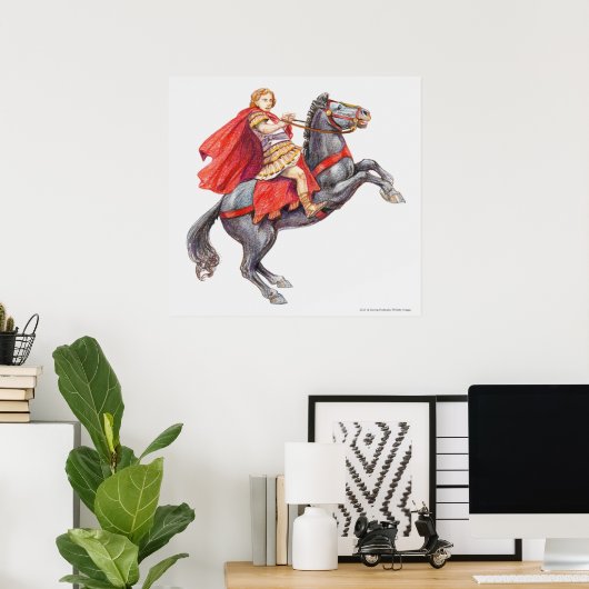 アレクサンダー素晴らしイラストレーション ポスター (ホームオフィス)