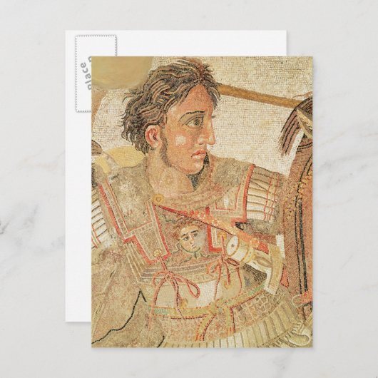 アレクサンダー素晴らしダー大王 ポストカード (正面/裏面)