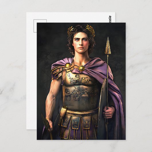 "アレクサンダー素晴らしダー" – 帝国の征服者 ポストカード (正面/裏面)