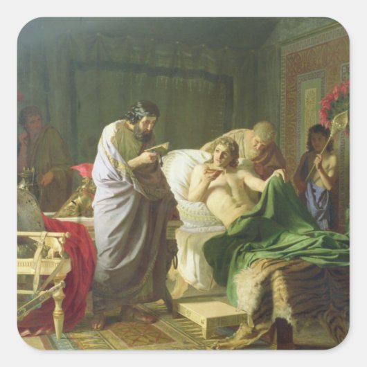 アレクサンダー素晴らし自信 スクエアシール (正面)