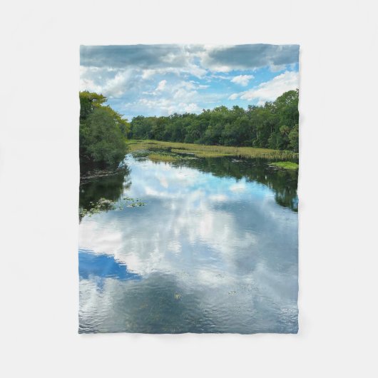 アレクサンダー・スプリングス・クリーク フリースブランケット (正面)