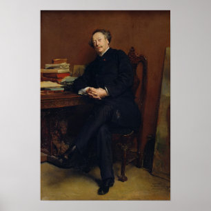 アレクサンダー・デュマス1877年 ポスター