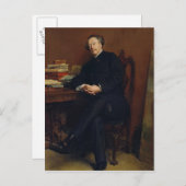 アレクサンダー・デュマス1877年 ポストカード (正面/裏面)