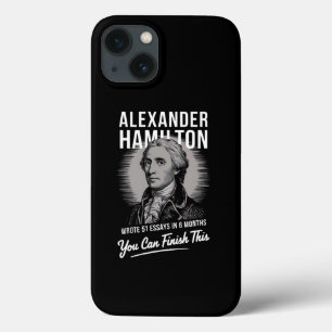 アレクサンダー・ハミルトンが6ヶ月で51のエッセイを書いた iPhone 13ケース