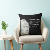 アレクサンダー・ハミルトンのじめじめしたミーム-枕 クッション (椅子)