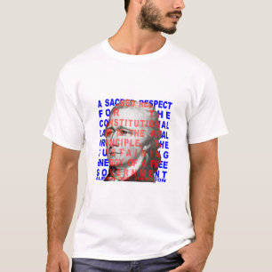 アレクサンダー・ハミルトンの引用文のワイシャツ Tシャツ