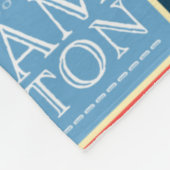 アレクサンダー・ハミルトンの引用語句 フリースブランケット (角)