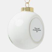 アレクサンダー・ハミルトンは何をしたのか セラミックボールオーナメント (左)