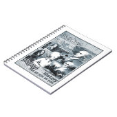 アレクサンダー・ハミルトンジョージ・ワシントンの歴史のギフト ノートブック (左側)