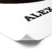 アレクサンダー・ハミルトン政府の情熱の制約 ポスター (角)