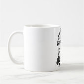 アレクサンダー・ハミルトン-創始者のグラフィック コーヒーマグカップ (左)