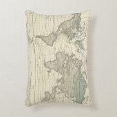 アレクサンダー・フォン・フンボルトのシステム等温のカーブ アクセントクッション (正面(垂直))