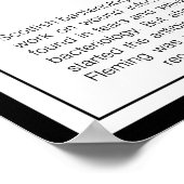 アレクサンダー・フレミング ポスター (角)