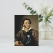 アレクサンダー・プシュキンポートレート ポストカード (スタンド正面)