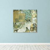 アレクサンダー・プシュキン『ドゥブロフスキー』の挿絵 キャンバスプリント (インサイチュ (ウッドフロア))