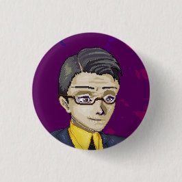 アレクサンダー – 小型ピンバック 缶バッジ