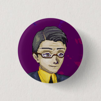 アレクサンダー – 小型ピンバック 缶バッジ