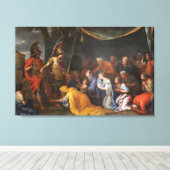 アレクサンデルの足のペルシャの女王 キャンバスプリント (インサイチュ (ウッドフロア))