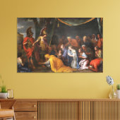 アレクサンデルの足のペルシャの女王 キャンバスプリント (インサイチュ (リビング))