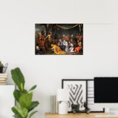 アレクサンデルの足のペルシャの女王 ポスター (ホームオフィス)