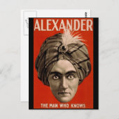 アレクサンデル魔法 ポストカード (正面/裏面)