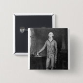 アレクサンデル・ハミルトン、1792絵画年の後の 缶バッジ (正面&裏面)