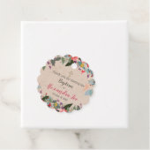 アレクサンドラスカロップメッセージカード フェイバータグ (インサイチュ)