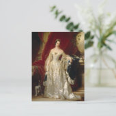 アレクサンドラフェドロヴナポートレート ポストカード (スタンド正面)