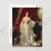 アレクサンドラフェドロヴナポートレート ポストカード (正面/裏面)