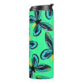 アレクサンドラ女王の鳥羽の蝶パターン タンブラー (回転左)