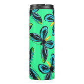 アレクサンドラ女王の鳥羽の蝶パターン タンブラー (裏面)