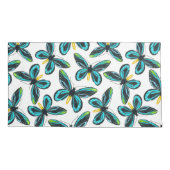 アレクサンドラ女王の鳥羽の蝶パターン 枕カバー (裏面-左)