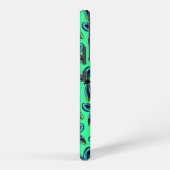 アレクサンドラ女王の鳥羽の蝶パターン SAMSUNG GALAXYケース (右側面)