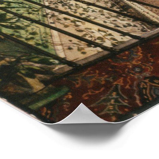 アレクサンドラ皇后の小さな冬庭 ポスター (角)