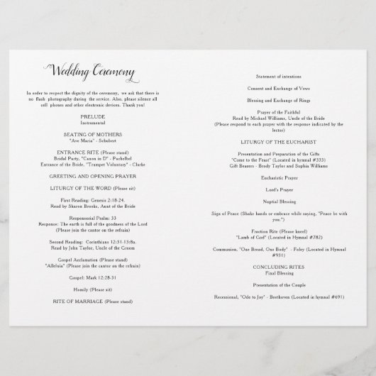 アレクサンドラ結婚カトリックの一括式計画 (裏面)