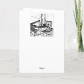 アレクサンドラ・エクスター サンキューカード (裏面)