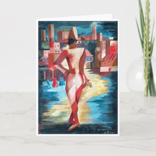 アレクサンドラ・エクスター サンキューカード (正面)