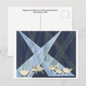 アレクサンドラ・エクスター シーズンポストカード (正面/裏面)