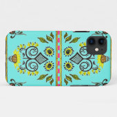アレクサンドラ・クックの sunflower Folk Pattern Case-Mate iPhoneケース (裏面(横))