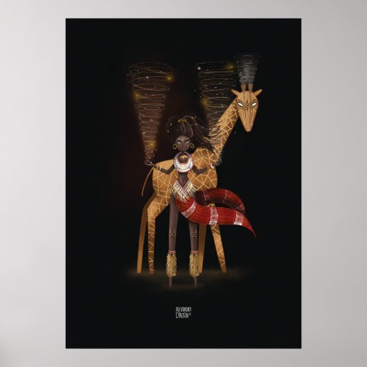 アレクサンドラ・ディカイアによる風の流れ ポスター (正面)