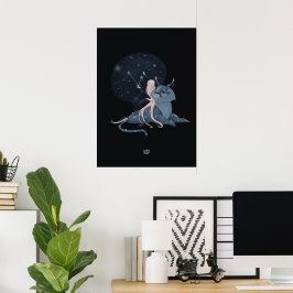 アレクサンドラ・ディカイアによるCONSTELLATION LYNX ポスター