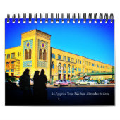 アレクサンドリアからカイロまでのエジプトの列車 カレンダー (カバー)