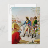 アレクサンドリアでのナポレオンの上陸 ポストカード (正面/裏面)