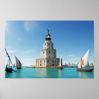 アレクサンドリアのライトハウス ポスター