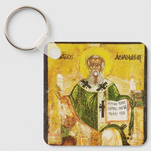 アレクサンドリアの聖アタナシウス キーホルダー (正面)