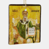 アレクサンドリアの聖アタナシウス セラミックオーナメント (右)