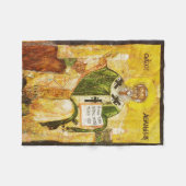 アレクサンドリアの聖アタナシウス フリースブランケット (正面(横))