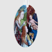 アレクサンドリアの聖キャサリンの神秘的な結婚 オーナメント (正面)