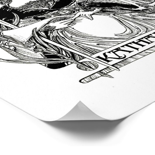 アレクサンドリアの聖キャサリン ポスター (角)