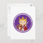 アレクサンドリアの聖キャサリン ポストカード (正面/裏面)